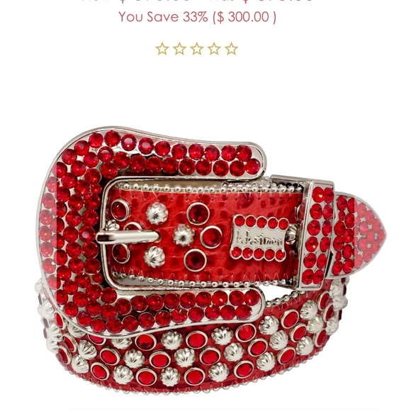 B.B. SIMON RED BELT